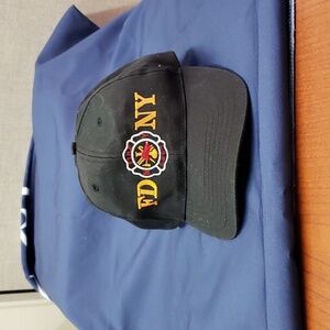 FDNY Ballcap in Black with embroidered logo
